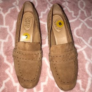 Franco Sarto square heel shoe